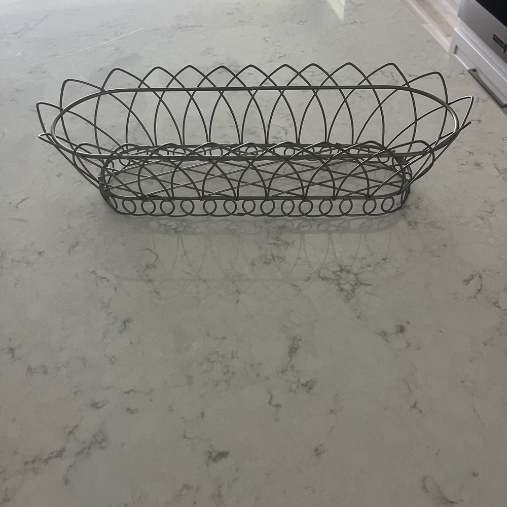 Elegant Wire Basket